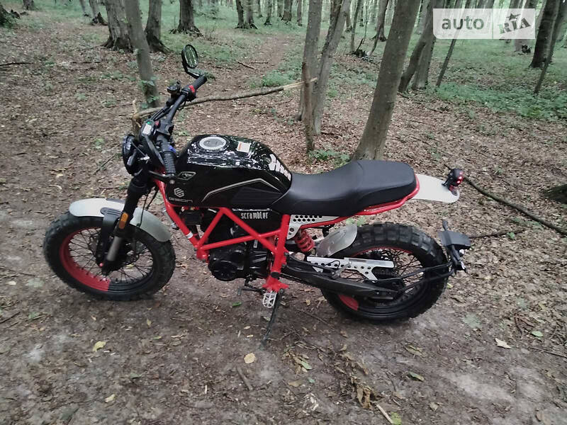 Мотоцикл Кросс Geon Scrambler