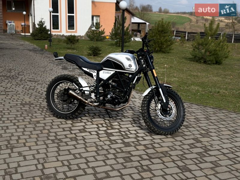 Мотоцикл Без обтекателей (Naked bike) Geon Scrambler