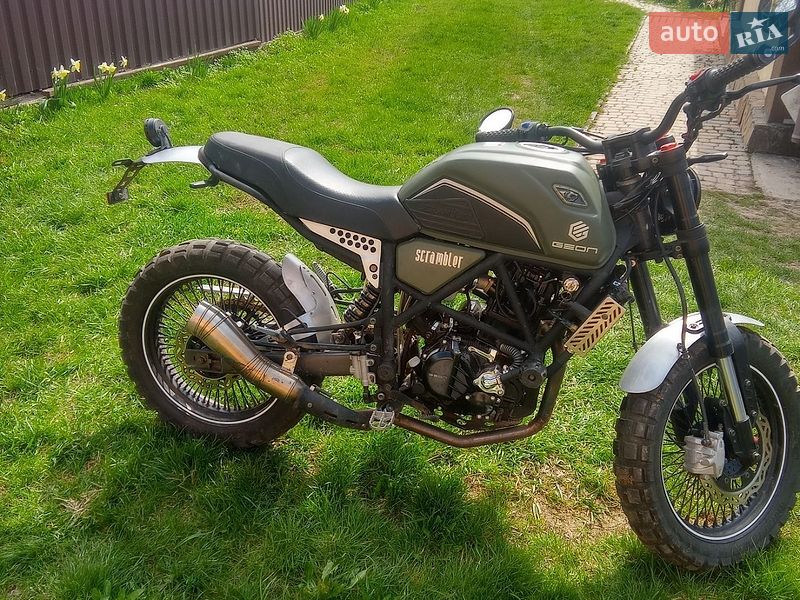 Мотоцикл Кросс Geon Scrambler
