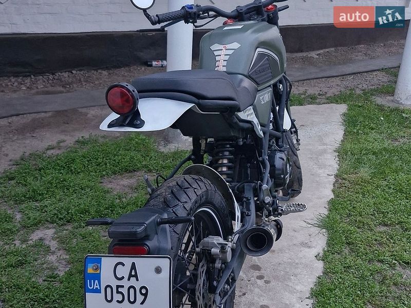 Мотоцикл Багатоцільовий (All-round) Geon Scrambler 2021 в Тальному