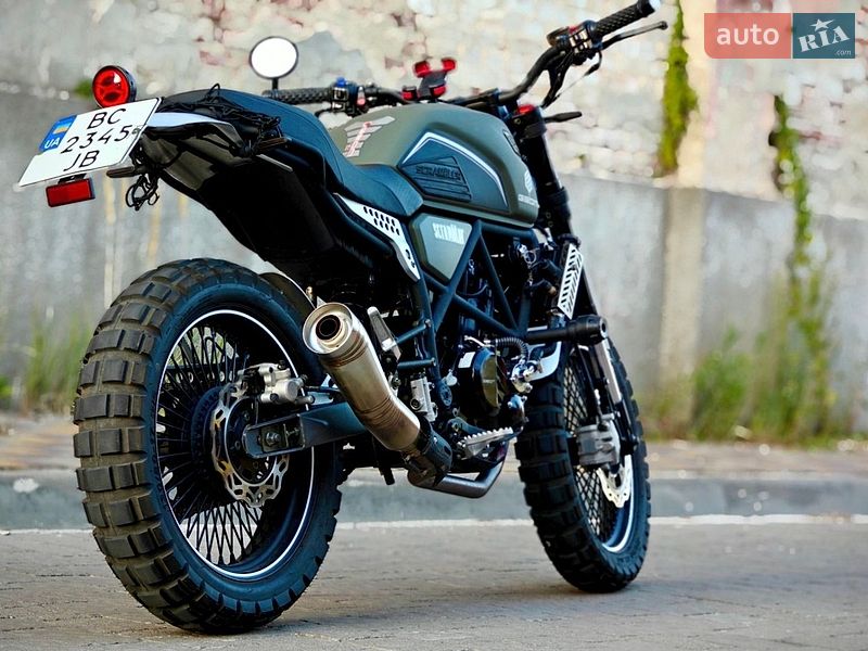 Мото Geon Scrambler