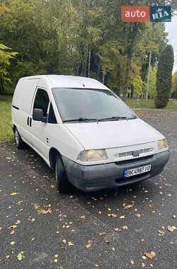 Характеристики Fiat Scudo Вантажний фургон