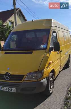 Характеристики Mercedes-Benz Sprinter Вантажний фургон