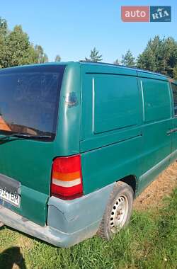 Характеристики Mercedes-Benz Vito Грузовой фургон