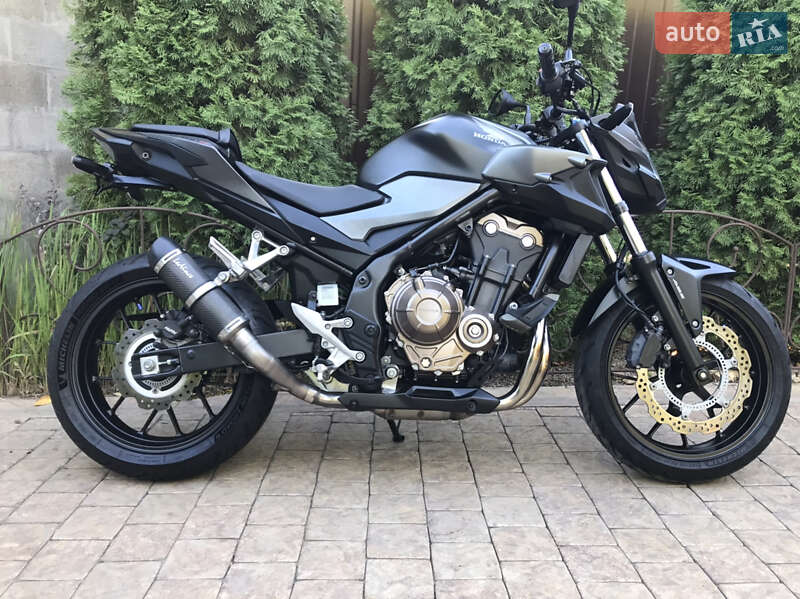 Мотоцикл Без обтекателей (Naked bike) Honda CB 500F