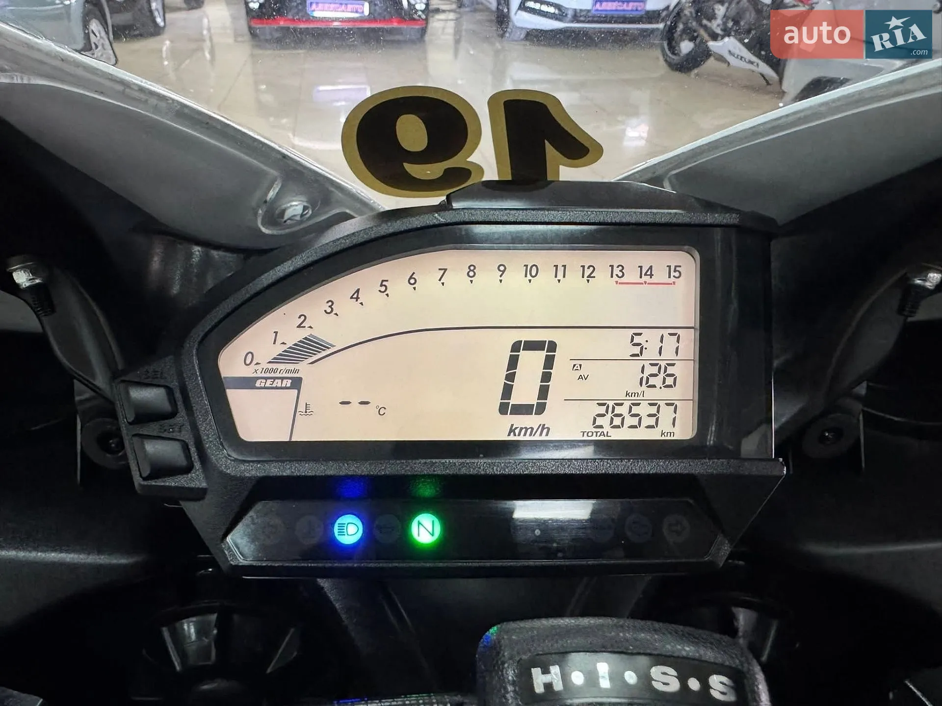 Honda CBR 1000RR 2014 VIN JH2SC59L6DK400107 фото оголошення 16 з 17