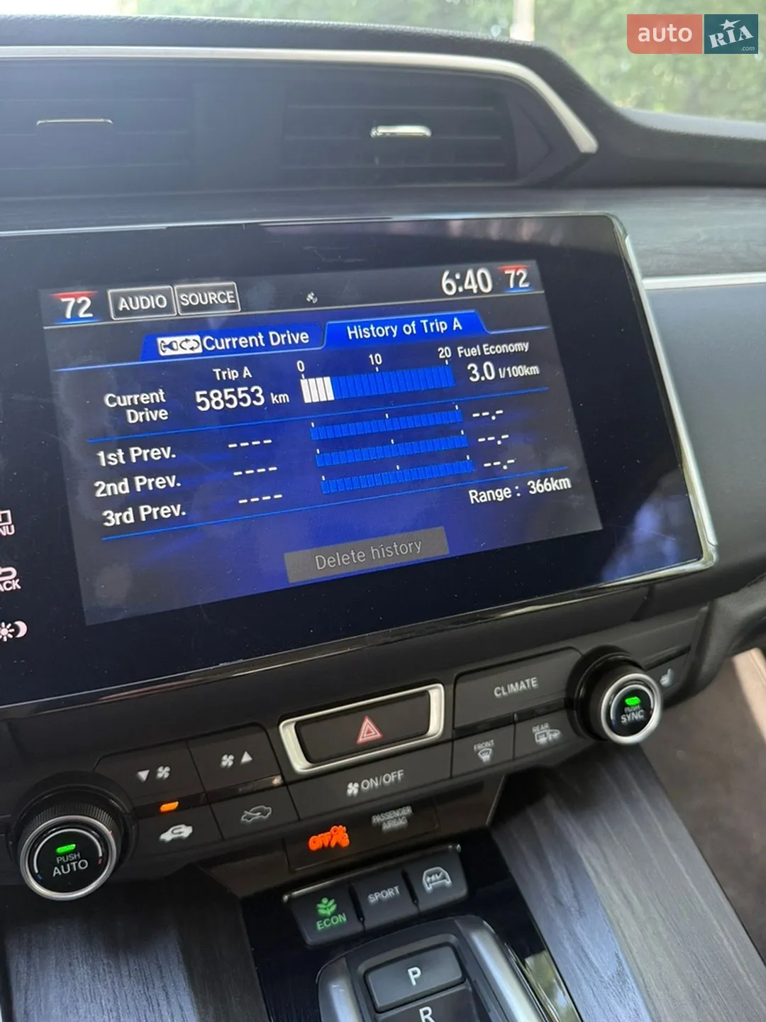 Honda Clarity 2020 VIN JHMZC5F16MC001670 фото оголошення 24 з 54