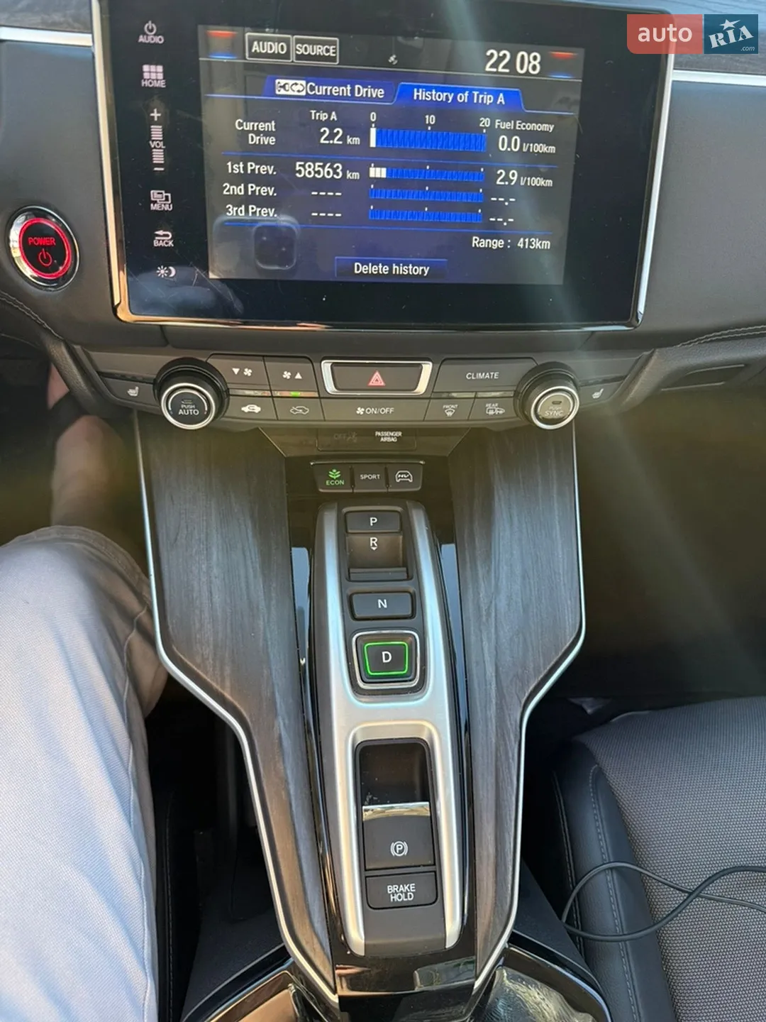 Honda Clarity 2020 VIN JHMZC5F16MC001670 фото оголошення 30 з 54