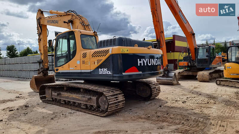 Гусеничний екскаватор Hyundai HX