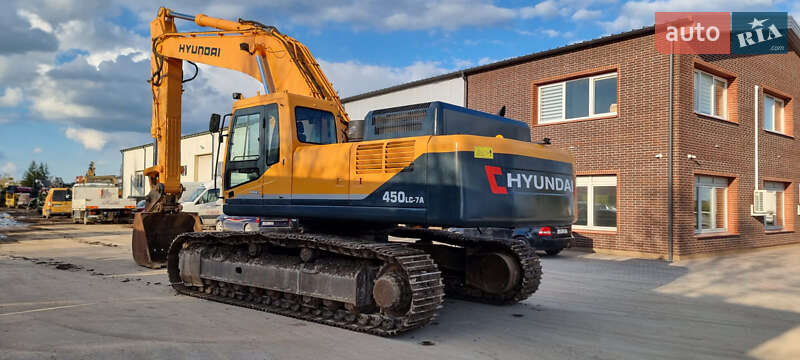 Гусеничний екскаватор Hyundai R500LC
