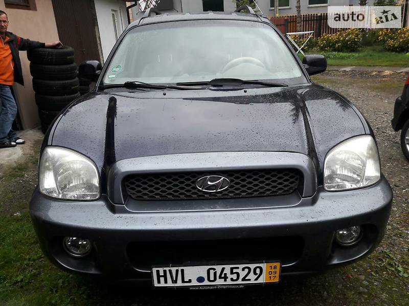Hyundai Santa FE 2004 года