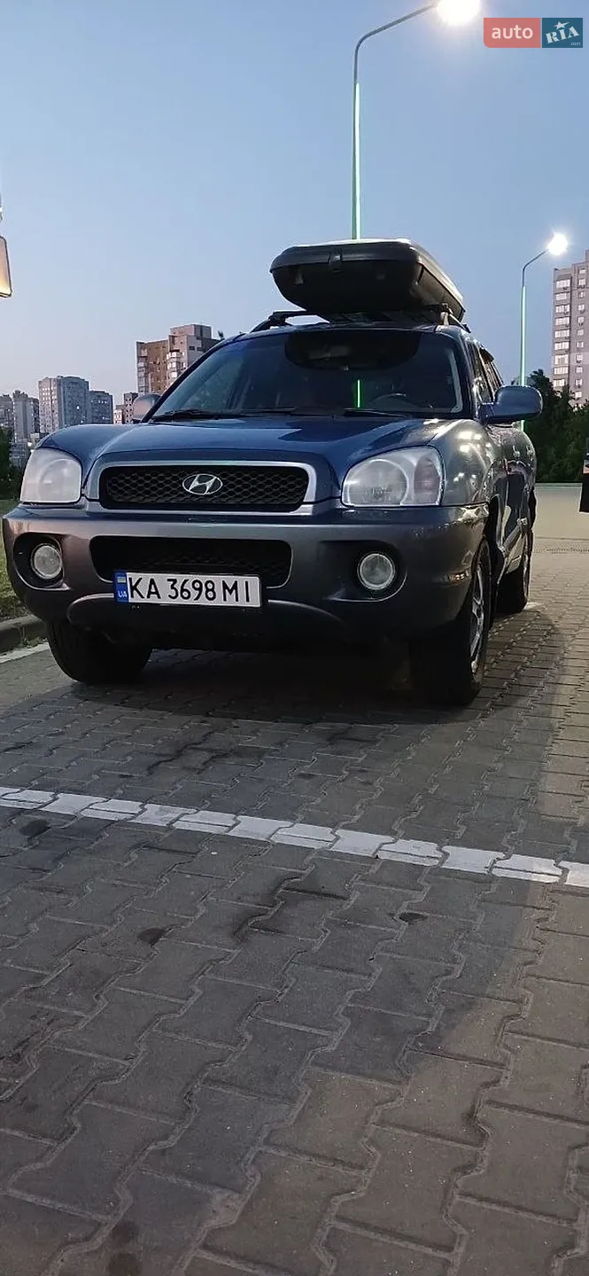 Hyundai Santa FE 2002 VIN KMHSC81DP2U347379 фото оголошення 3 з 16