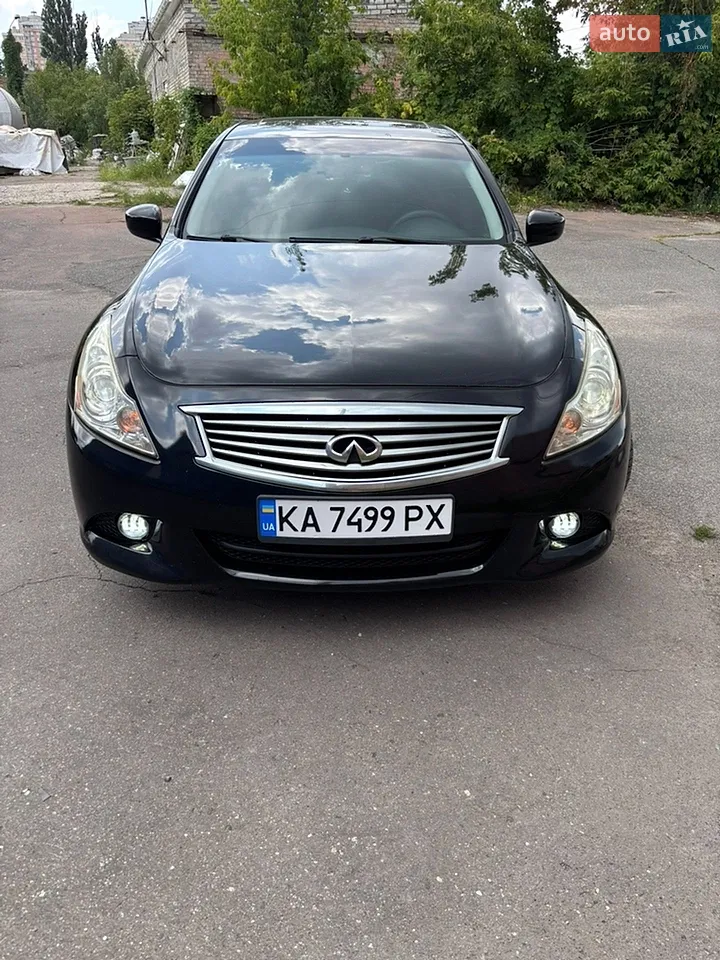 Infiniti G25 2012