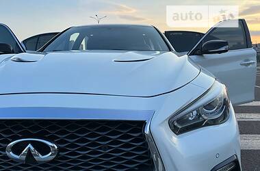 Infiniti Q50 red sport 400 2018