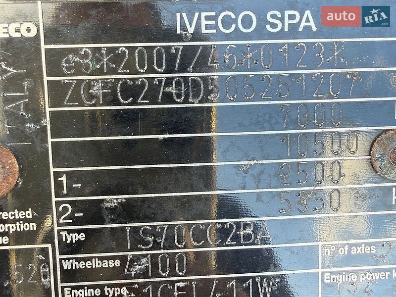 Вантажний фургон Iveco Daily 2018 в Тернополі