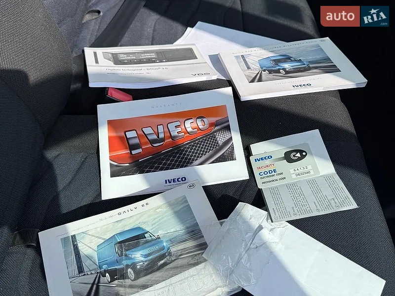 Вантажний фургон Iveco Daily 2018 в Тернополі документ