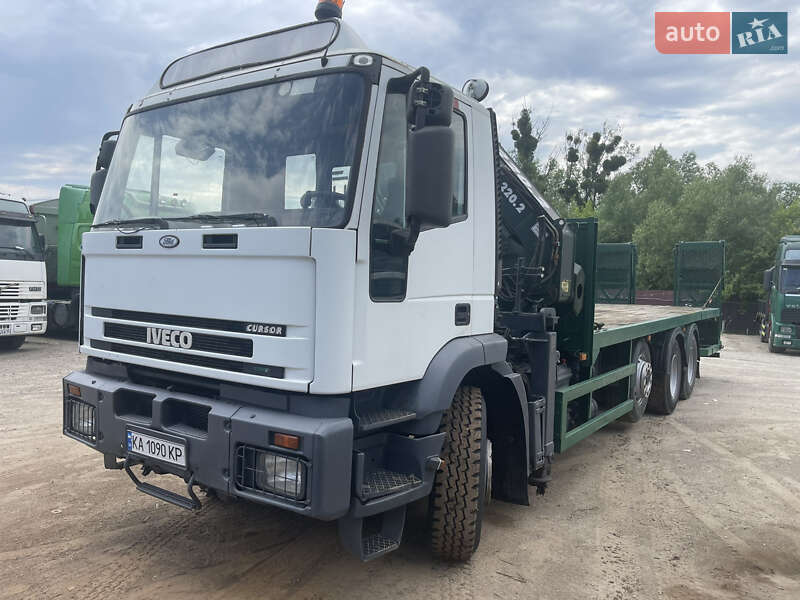 Кран-манипулятор Iveco EuroTech