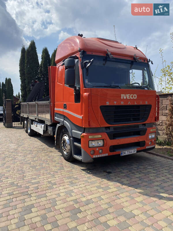 Кран-маніпулятор Iveco Stralis