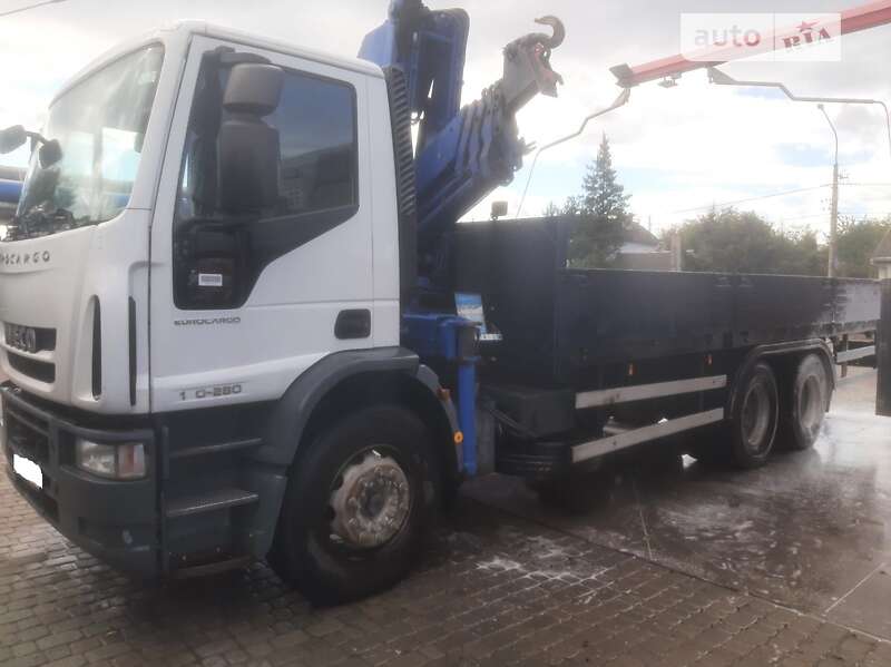 Кран-манипулятор Iveco Super Cargo