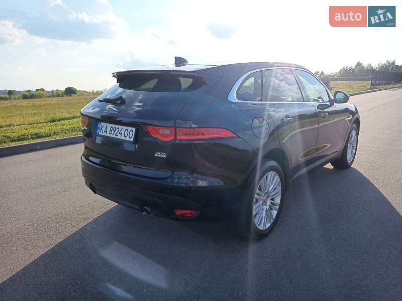 Внедорожник / Кроссовер Jaguar F-Pace 2019 в Киеве