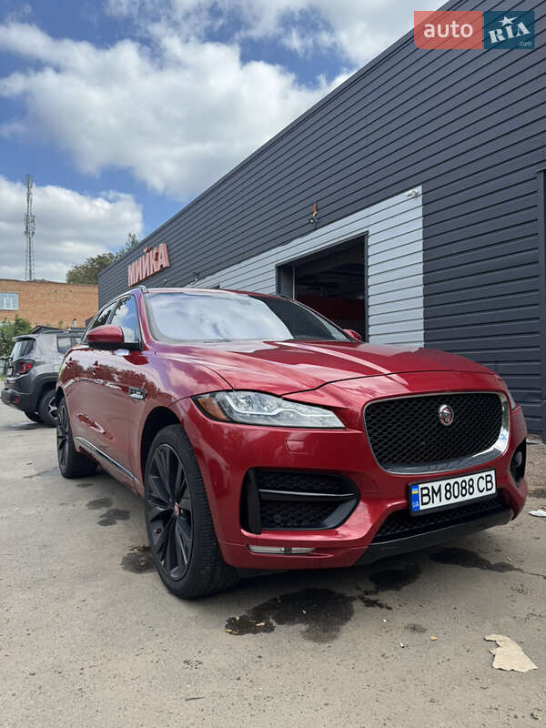 Позашляховик / Кросовер Jaguar F-Pace 2016 в Сумах