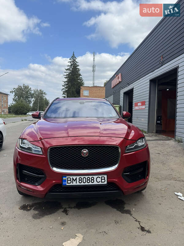 Позашляховик / Кросовер Jaguar F-Pace 2016 в Сумах