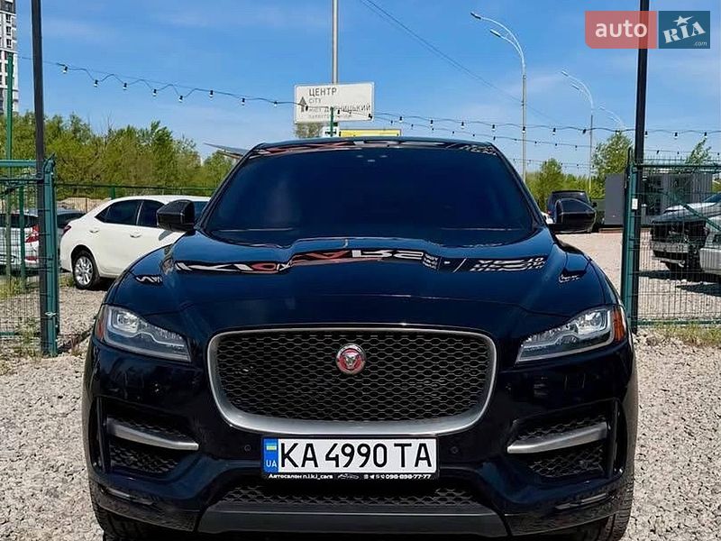 Внедорожник / Кроссовер Jaguar F-Pace 2017 в Киеве фото 2 Внедорожник / Кроссовер Jaguar F-Pace 2017 в Киеве