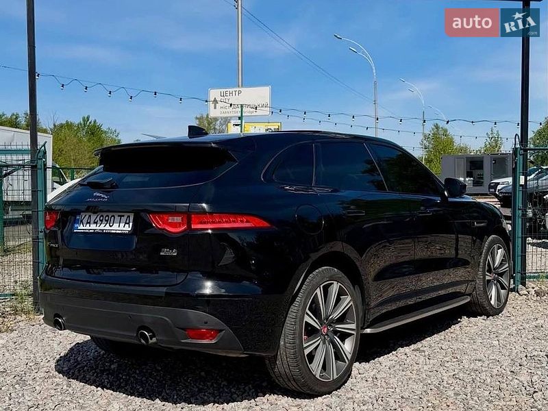 Внедорожник / Кроссовер Jaguar F-Pace 2017 в Киеве фото 4 Внедорожник / Кроссовер Jaguar F-Pace 2017 в Киеве