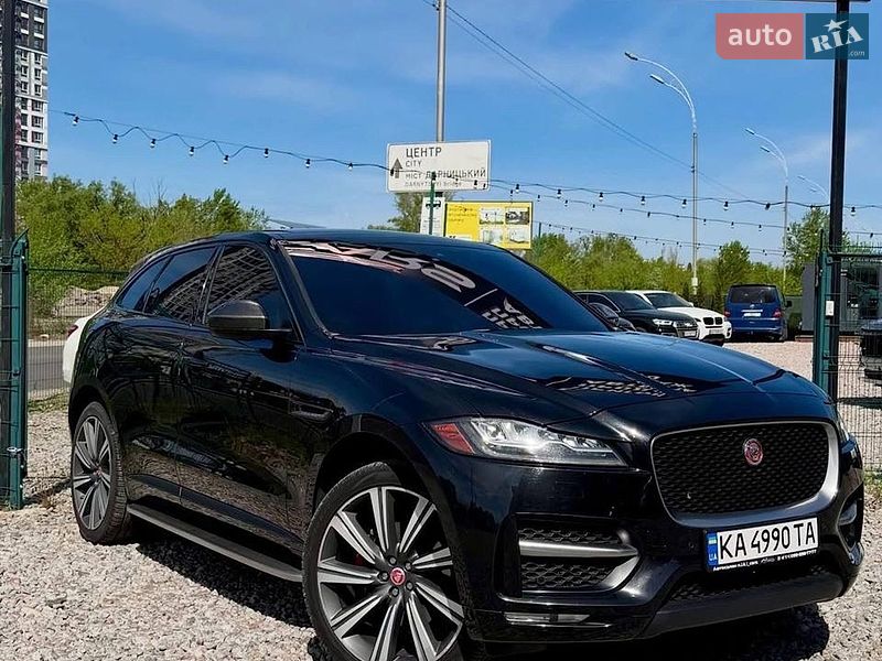 Внедорожник / Кроссовер Jaguar F-Pace 2017 в Киеве фото 8 Внедорожник / Кроссовер Jaguar F-Pace 2017 в Киеве