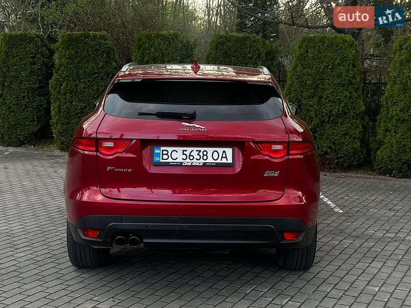 Внедорожник / Кроссовер Jaguar F-Pace 2016 в Львове
