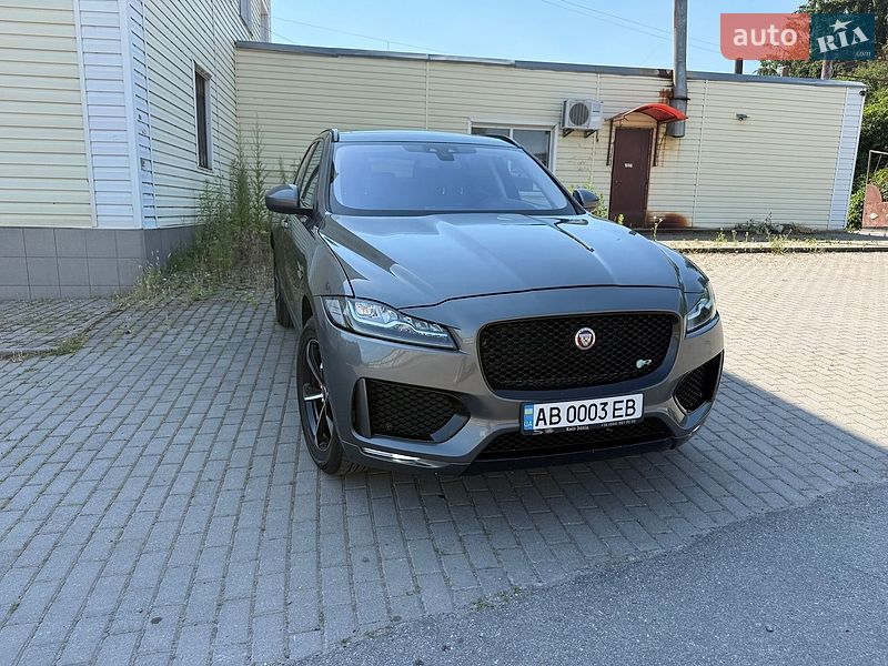 Внедорожник / Кроссовер Jaguar F-Pace 2016 в Виннице