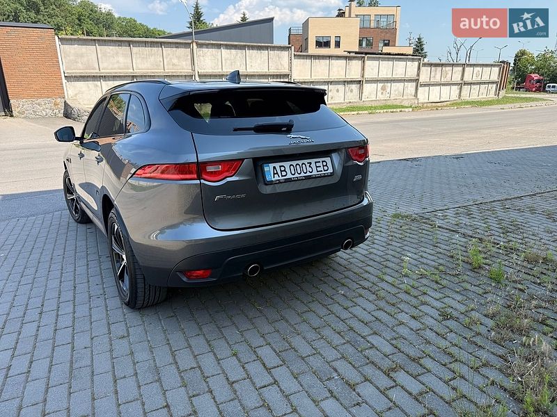Внедорожник / Кроссовер Jaguar F-Pace 2016 в Виннице