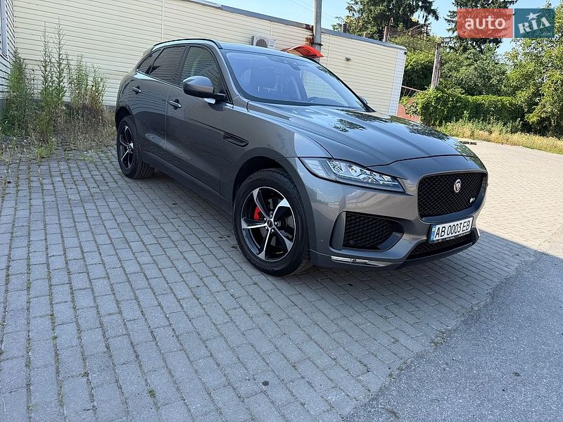 Внедорожник / Кроссовер Jaguar F-Pace 2016 в Виннице