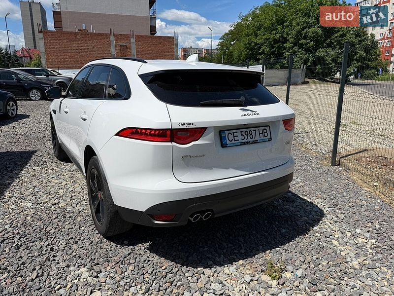 Внедорожник / Кроссовер Jaguar F-Pace 2017 в Черновцах