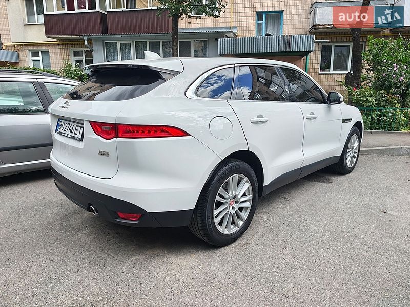 Внедорожник / Кроссовер Jaguar F-Pace 2018 в Тернополе