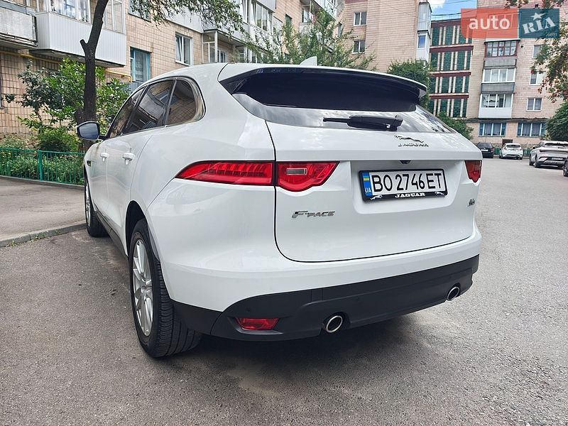 Внедорожник / Кроссовер Jaguar F-Pace 2018 в Тернополе