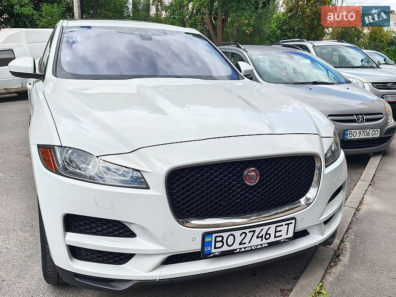 Внедорожник / Кроссовер Jaguar F-Pace 2018 в Тернополе