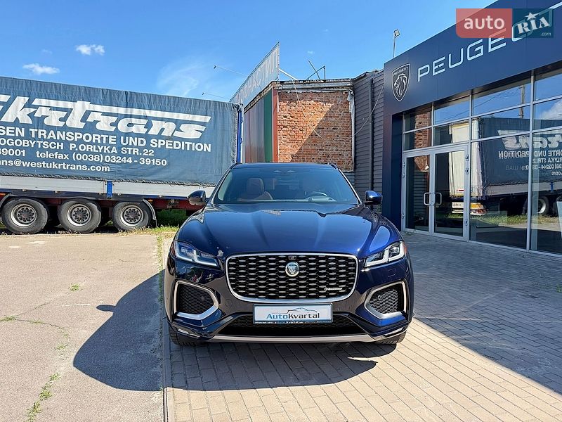 Позашляховик / Кросовер Jaguar F-Pace 2024 в Чернігові