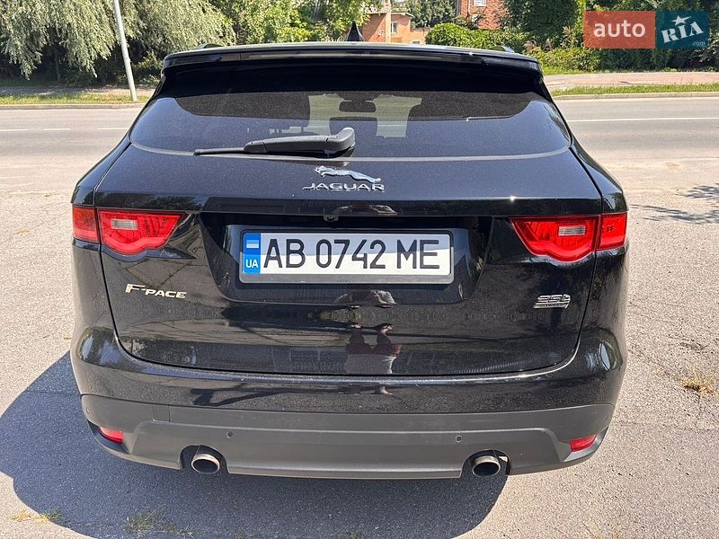 Внедорожник / Кроссовер Jaguar F-Pace 2018 в Киеве