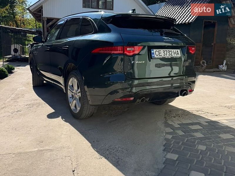 Позашляховик / Кросовер Jaguar F-Pace 2017 в Чернівцях