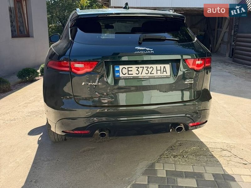 Позашляховик / Кросовер Jaguar F-Pace 2017 в Чернівцях