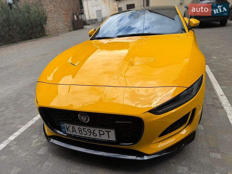 Купе Jaguar F-Type 2021 в Львове