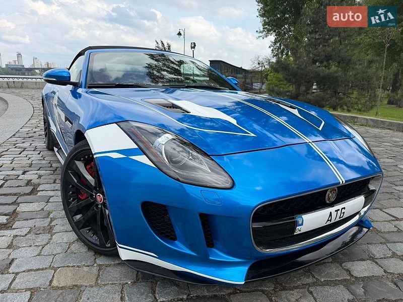 Родстер Jaguar F-Type 2015 в Києві