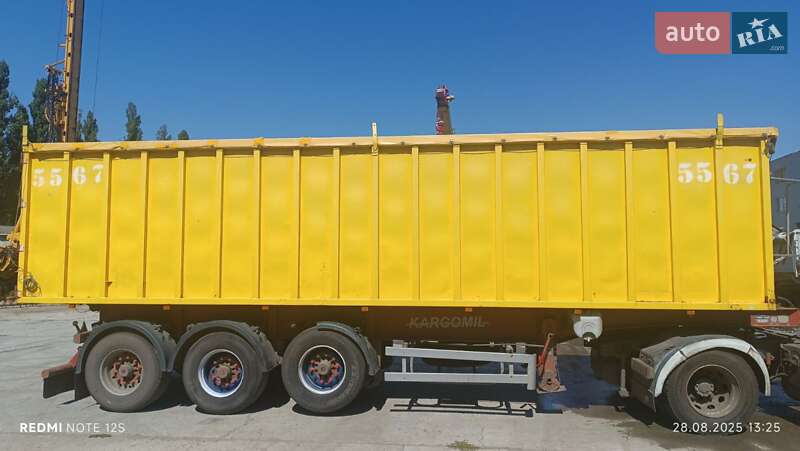 Зерновоз - напівпричіп Janmil NW