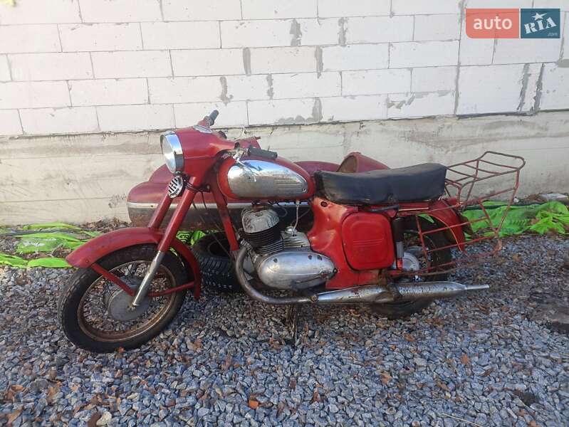 Мотоцикл с коляской Jawa 360