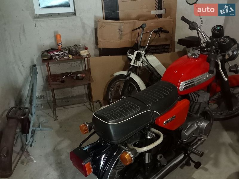 Мотоцикл с коляской Jawa 638