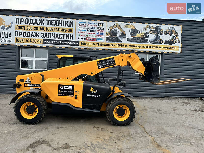 Телескопічні навантажувачі JCB 525-60 Hi-Viz