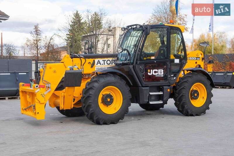 Телескопічні навантажувачі JCB 533-105