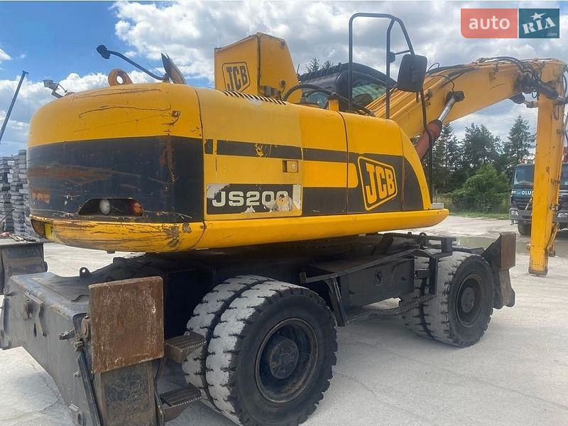 Колесный экскаватор JCB JS 200W 2008 в Косове фото 5 Колесный экскаватор JCB JS 200W 2008 в Косове