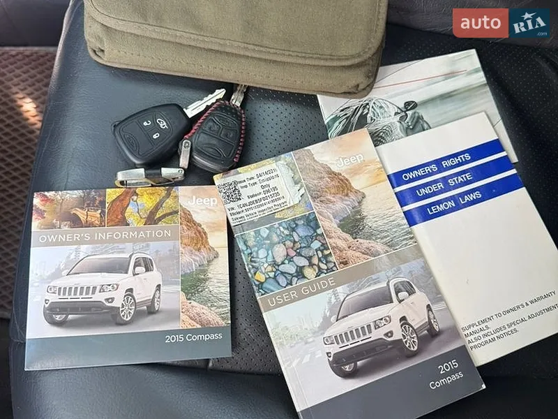 Позашляховик / Кросовер Jeep Compass 2014 в Одесі документ